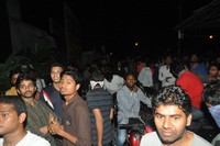Pawan Fans Hungama at Sreeramulu Theatre